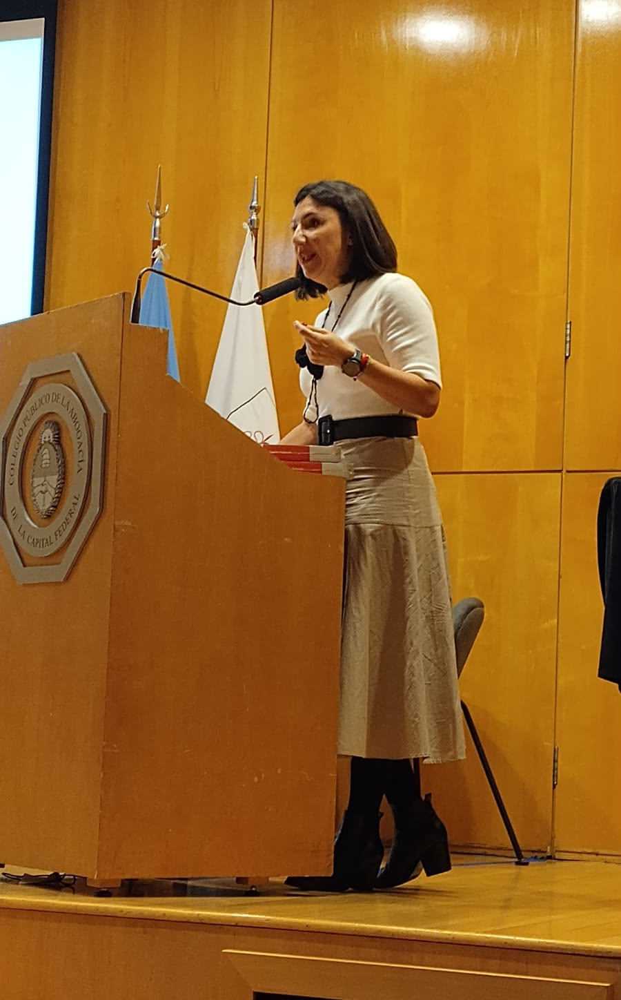 Silvana Capece participó del 8º Congreso de Seguridad Social de la AABA